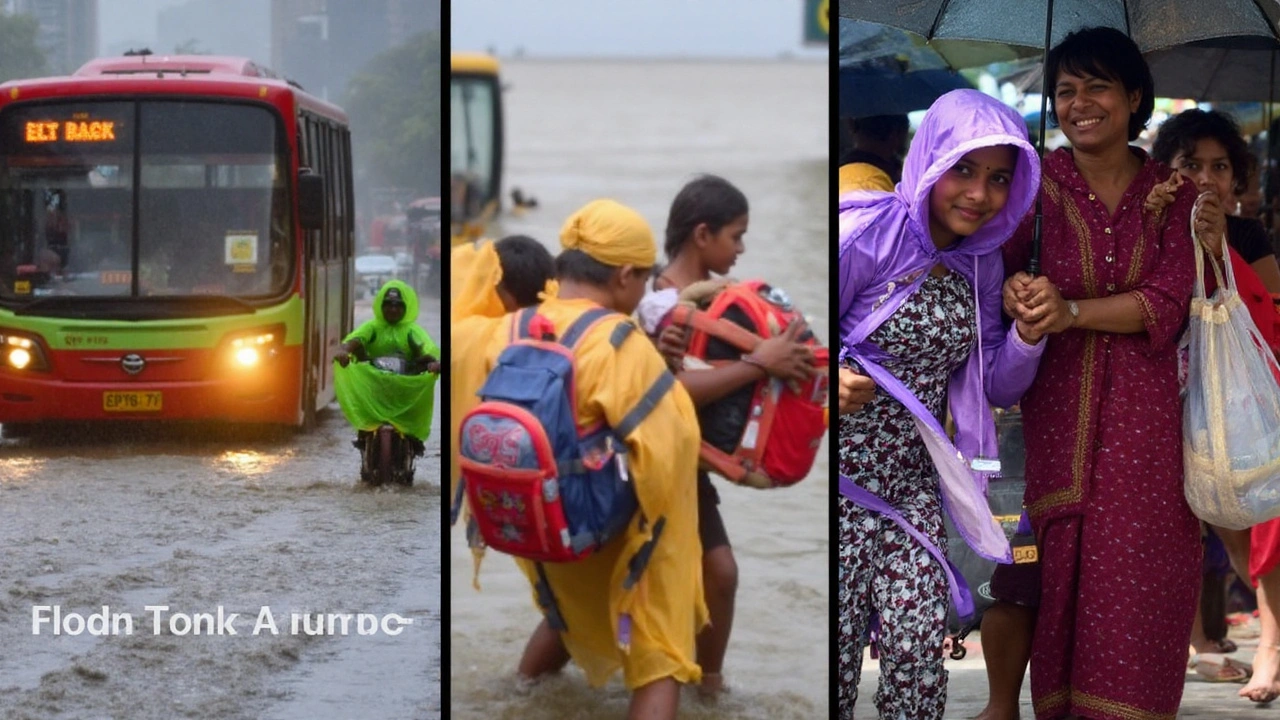 मुंबई में भारी बारिश का कहर: स्कूल बंद, सड़कें जलमग्न, पांच साल में सबसे भीगा अगस्त