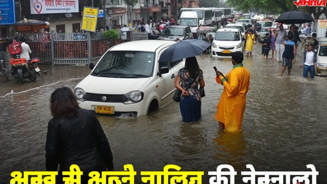 शहर में अफरा-तफरी, आवाजाही ठप