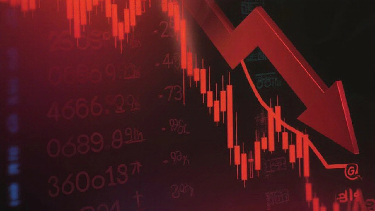 भारतीय शेयर बाजार में हलचल: Sensex 81,400 से नीचे, Nifty 24,950 के निशान पर