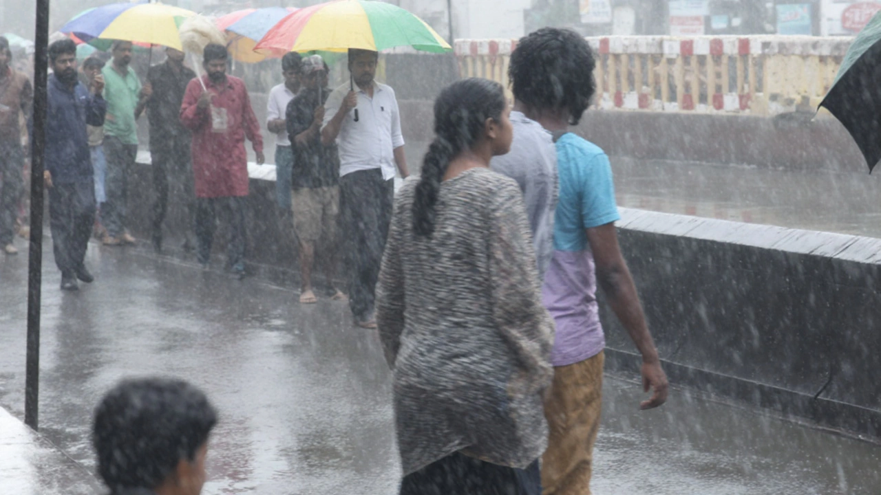 IMD ने महाराष्ट्र में भारी बारिश का ऑरेंज‑रेड अलर्ट जारी किया: 27‑30 सितम्बर तक चेतावनी