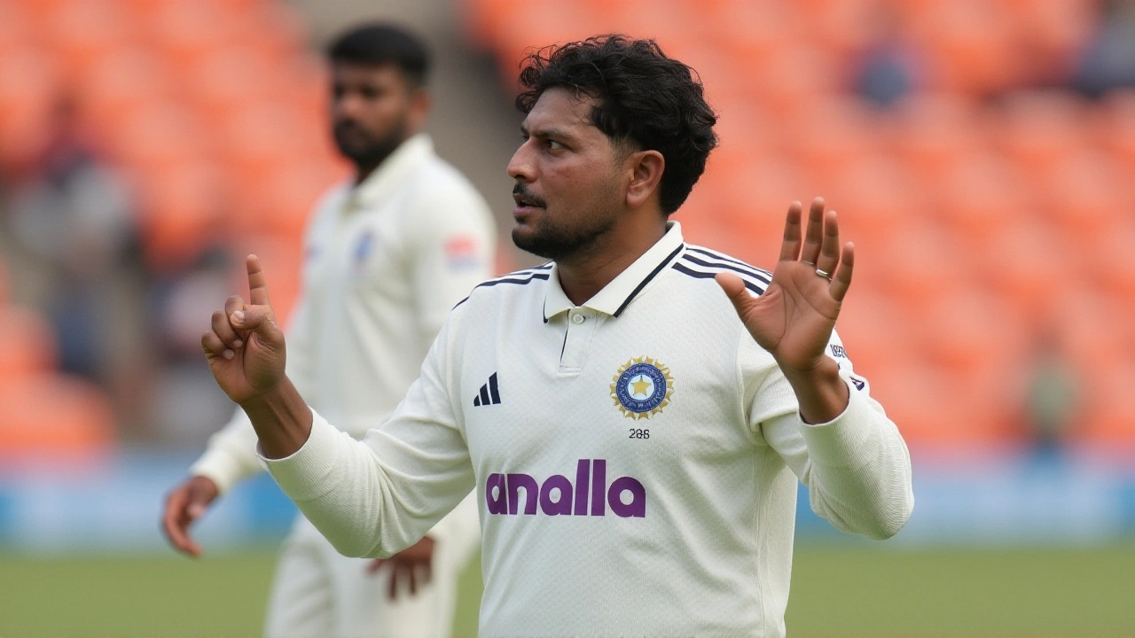 कुलदीप यादव ने शाई होप को चकित किया, भारत‑वेस्ट इंडीज़ टेस्ट में अहम मोड़