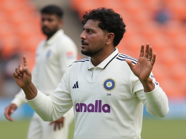 कुलदीप यादव ने शाई होप को चकित किया, भारत‑वेस्ट इंडीज़ टेस्ट में अहम मोड़
